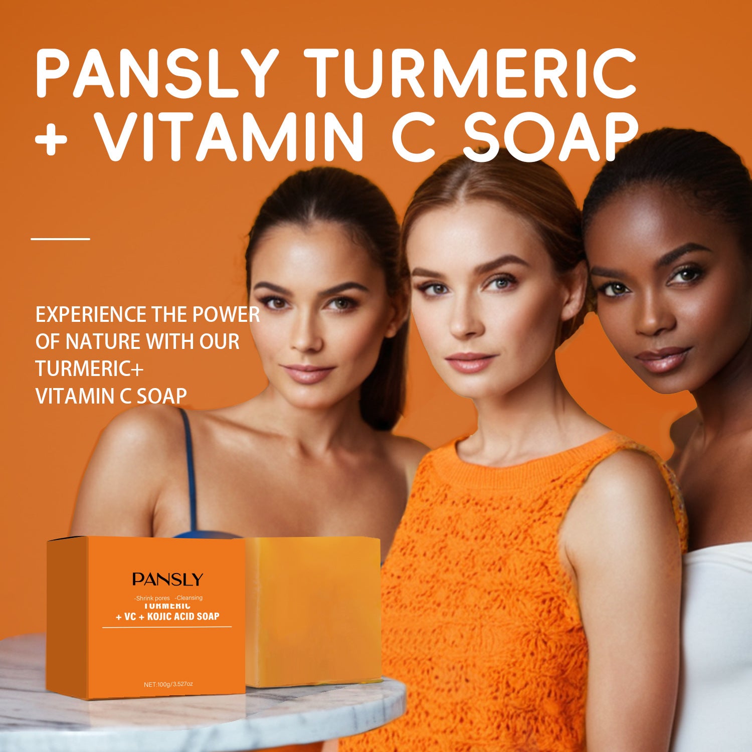 Turmeric Vitamin C Kojic Acid Soap | Brightening & Nourishing
