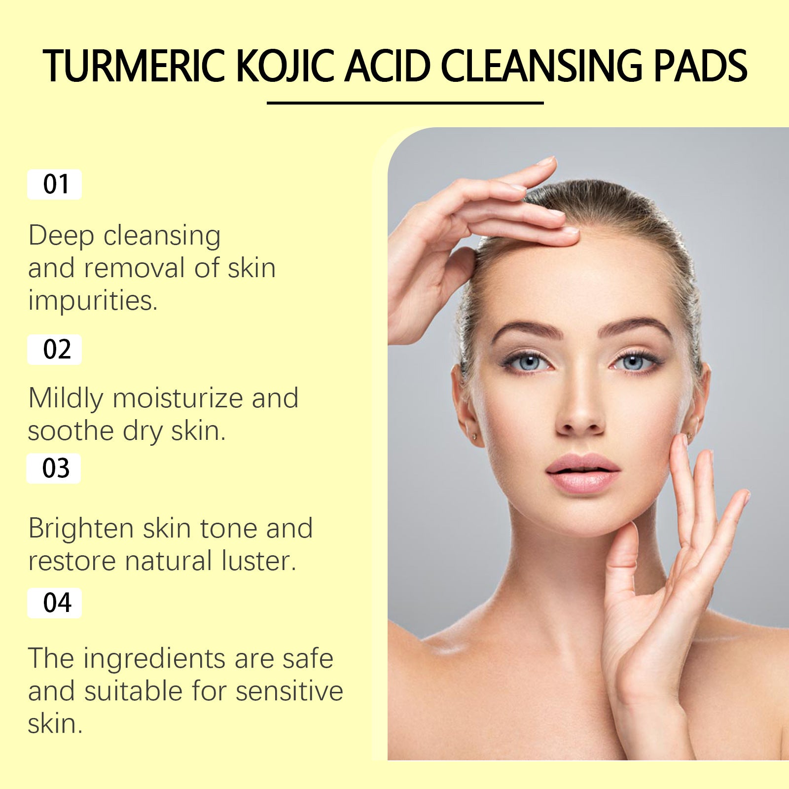 Turmeric Kojic Acid Cleaning Gasket | Soothing & Brightening Skincare