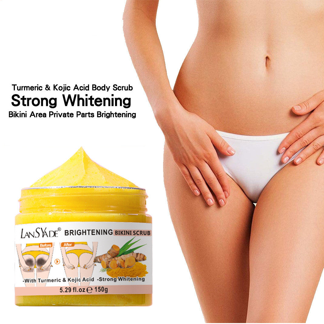Brightening & Rejuvenating Kojic Acid Turmeric Facial Scrub