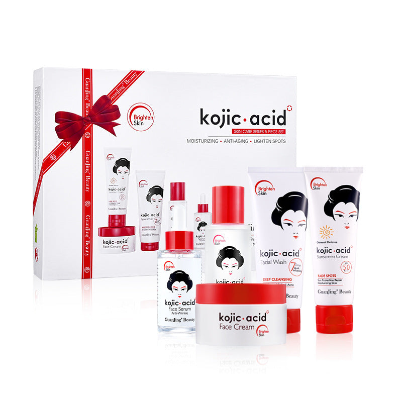 Kojic Acid Toner & Lotion Set | Brightening Skincare Duo