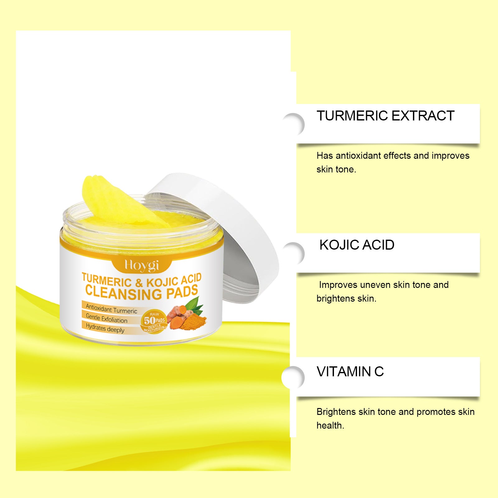 Turmeric Kojic Acid Cleaning Gasket | Soothing & Brightening Skincare